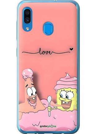 Чехол на samsung galaxy a30 2019 a305f спанч боб, sponge bob самсунг а30 2019 а305ф