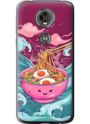 Чехол на motorola moto e5 plus рамен моторола мото е5 плюс