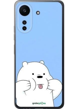 Чехол на xiaomi poco c65 милый мишка сяоми поко с65