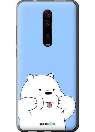 Чехол на xiaomi mi 9t pro милый мишка сяоми ми 9т про