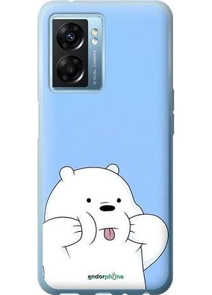 Чехол на oppo a77 5g милый мишка оппо а77 5г