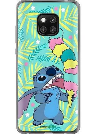 Чехол на huawei mate 20 pro стич