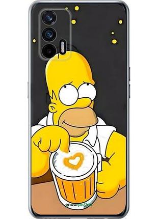 Чехол на realme gt 5g гомер пиво