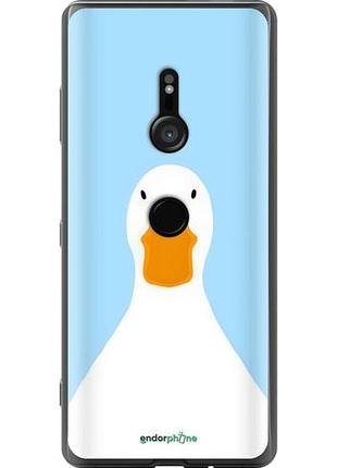 Чехол на sony xperia xz3 h9436 гусь сони эксперия хз3 х9436