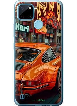 Чехол на realme c25y порше риалми с25у