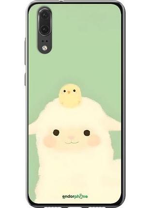Чохол на huawei p20 барашок і циплівок