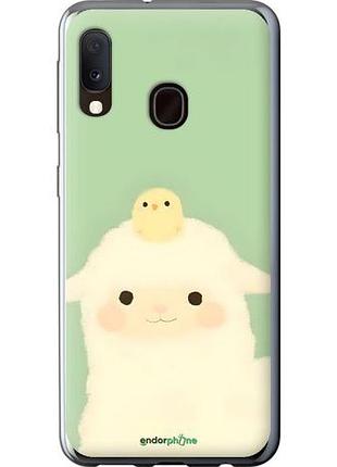 Чохол на samsung galaxy a20e a202f барашок і циплівок