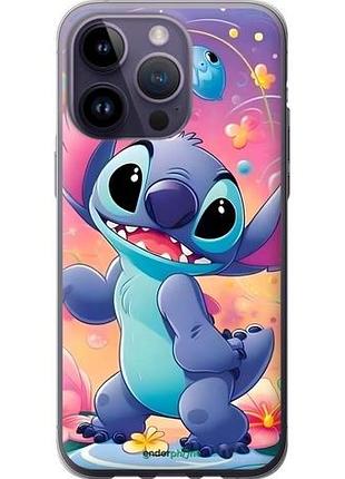 Чехол на iphone 14 pro max стич 2 айфон 14 про макс2