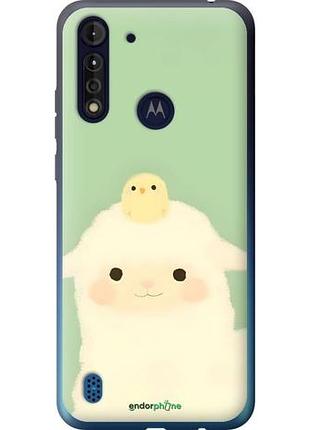 Чехол на motorola g8 power lite барашек и ципленок моторола г8 повер лайт