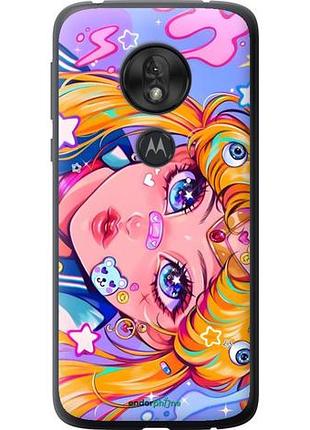 Чехол на motorola moto g7 play сейлор мун 4 моторола мото г7 плей