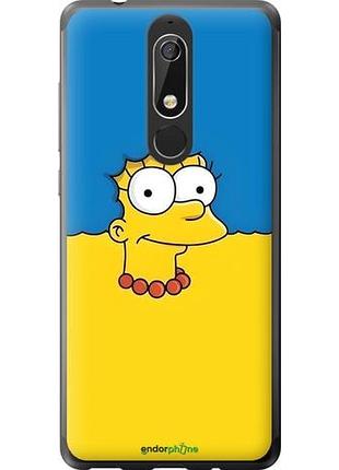 Чехол на nokia 5.1 мардж флаг украины нокиа 5.1