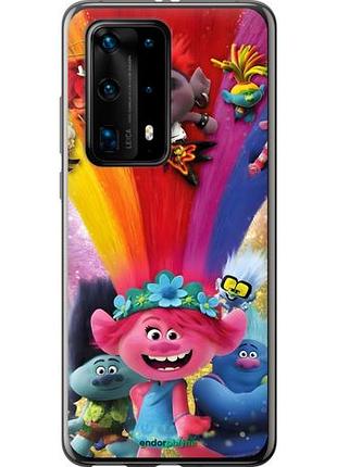 Чехол на huawei p40 pro plus троли хуавей п40 про плюс