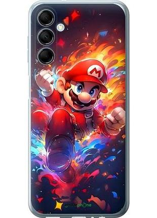 Чехол на samsung galaxy m14 m146b супер марио самсунг м14 м146б