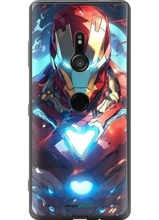 Чехол на sony xperia xz3 h9436 железный человек сони эксперия хз3 х9436