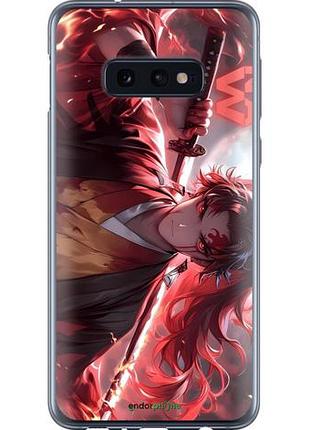 Чохол на samsung galaxy s10e аніме воїн