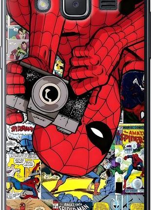 Чехол на samsung galaxy j2 j200h человек паук, spiderman 2 самсунг й2 й200х 2