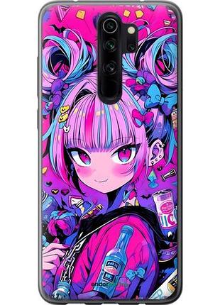 Чехол на xiaomi redmi note 8 pro аниме милаха сяоми редми ноут 8 про