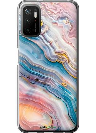 Чехол на xiaomi poco m3 pro мрамор красивый сяоми поко м3 про