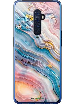 Чехол на oppo reno 2 мрамор красивый оппо рено 2