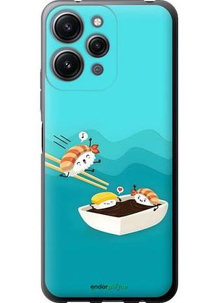 Чехол на xiaomi redmi 12 суши сяоми редми 12