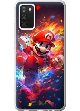 Чехол на samsung galaxy a02s a025f супер марио самсунг а02с а025ф