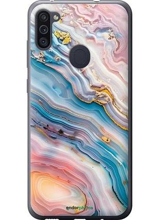 Чехол на samsung galaxy m11 m115f мрамор красивый самсунг м11 м115ф