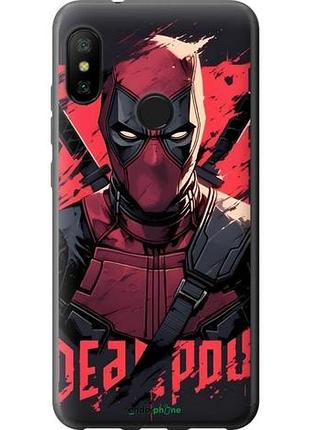 Чехол на xiaomi redmi 6 pro дэдпул, deadpool сяоми редми 6 про