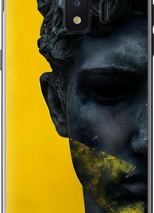 Чехол на samsung galaxy j2 core статуя арт самсунг й2 кор