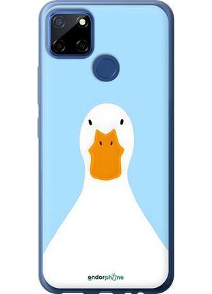 Чехол на realme c12 гусь риалми с12
