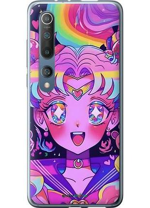 Чехол на xiaomi mi 10 сейлор мун 3