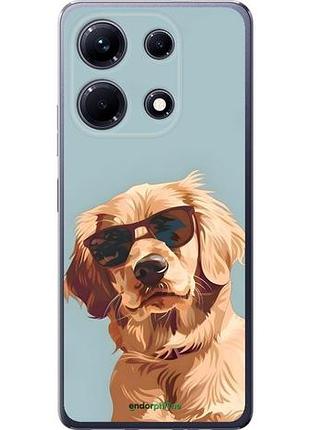 Чохол на infinix note 30 пес в окулярах