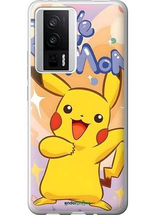 Чехол на xiaomi redmi k60 пикачу