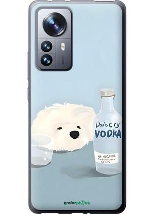 Чехол на xiaomi 12 pro пес водка сяоми 12 про