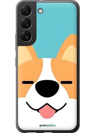 Чехол на samsung galaxy s22 забавный корги самсунг с22