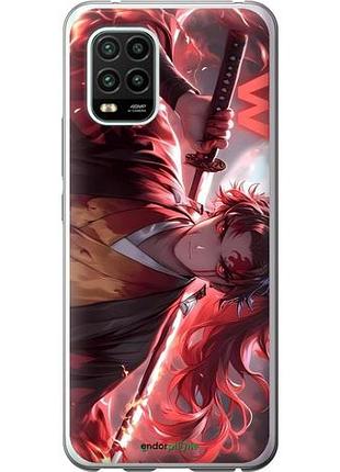 Чохол на xiaomi mi 10 lite аніме воїн