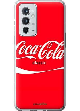 Чехол на oneplus 9rt кока кола