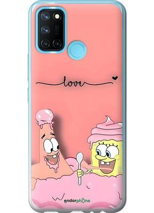Чехол на realme c17 спанч боб, sponge bob риалми с17