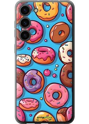Чехол на samsung galaxy s23 plus пончики самсунг с23 плюс