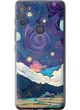 Чехол на motorola g50 креатинвый арт моторола г50