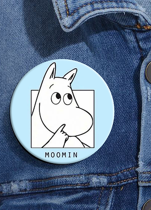 Значок the moomins | муми троли 06 2