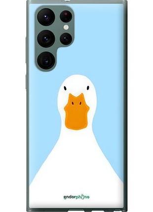 Чехол на samsung galaxy s22 ultra гусь самсунг с22 ультра