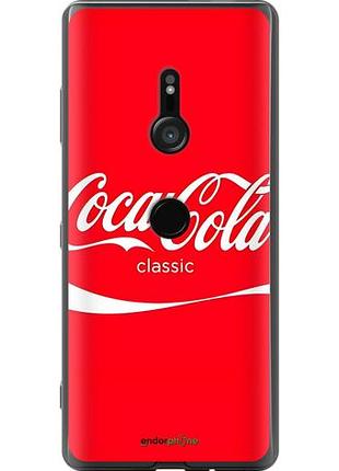 Чехол на sony xperia xz3 h9436 кока кола сони эксперия хз3 х9436