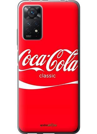 Чехол на xiaomi redmi note 11 pro кока кола сяоми редми ноут 11 про