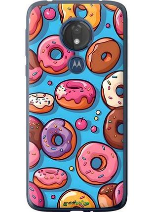 Чехол на motorola moto g7 power пончики моторола мото г7 повер