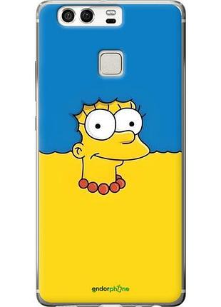 Чехол на huawei p9 мардж флаг украины хуавей п9