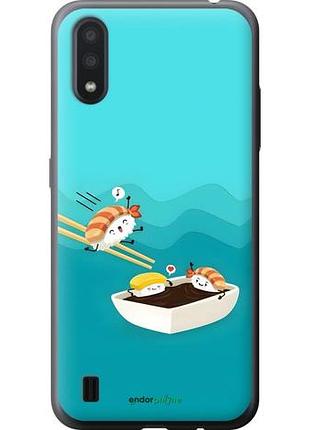 Чехол на samsung galaxy a01 a015f суши самсунг а01 а015ф
