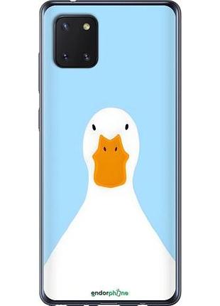 Чохол на samsung galaxy note 10 lite гусак