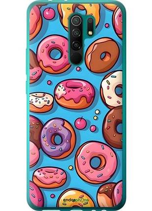 Чехол на xiaomi redmi 9 пончики сяоми редми 9