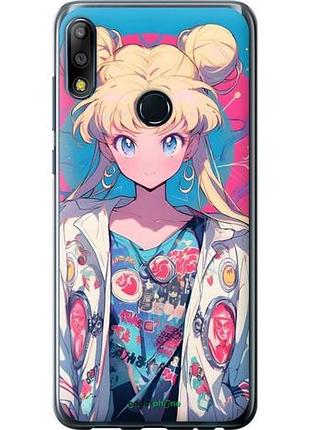 Чехол на asus zenfone max pro m2 zb631kl сейлор мун 2 асус зенфон макс про м2 зетб631кл