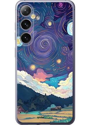Чехол на samsung galaxy s24 plus креатинвый арт самсунг с24 плюс